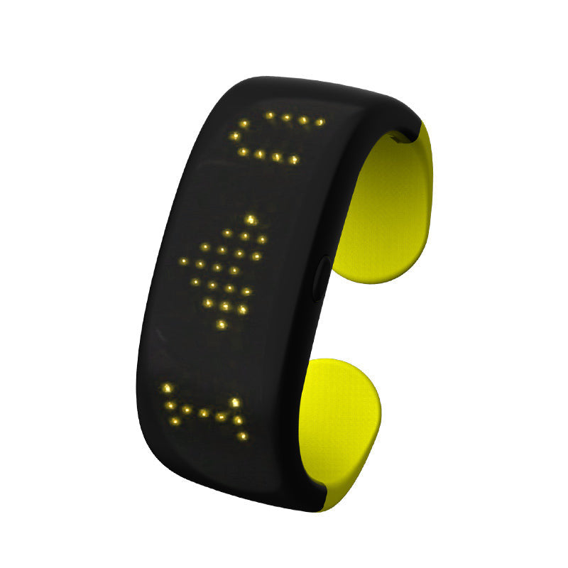 LED Light Up Bracelet Electronic Flash Wristband-Emitting Band Night Decor.
