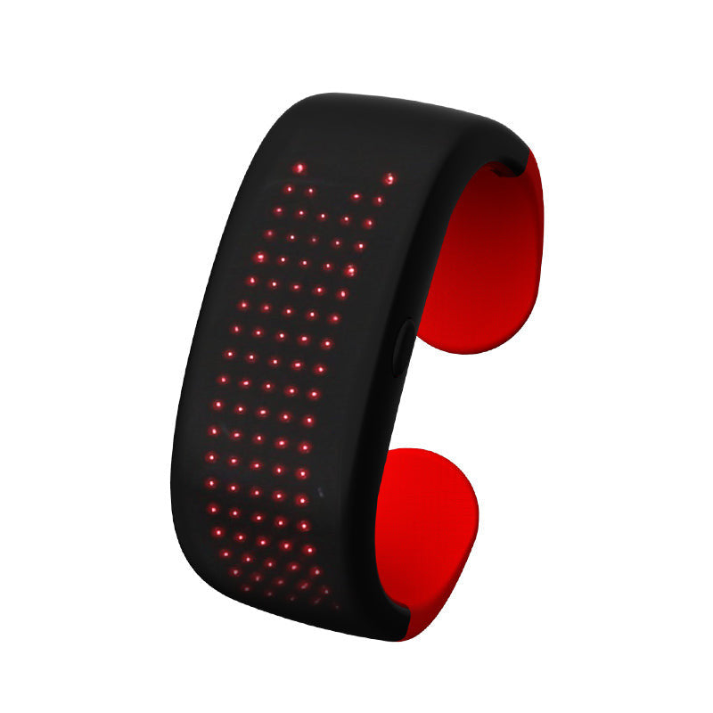 LED Light Up Bracelet Electronic Flash Wristband-Emitting Band Night Decor.