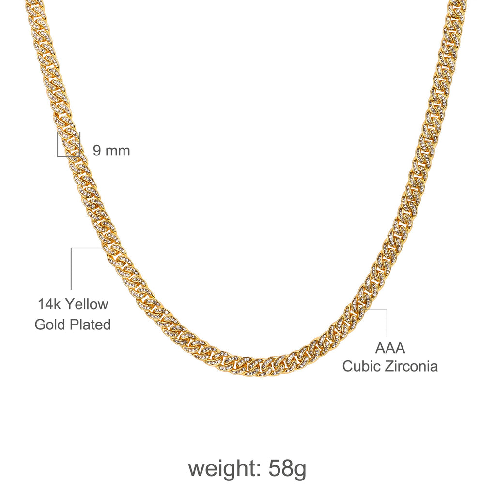 CREW BM 8 MM Cuban Chain  | 970722.