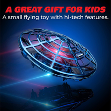 Load image into Gallery viewer, Hand Operated Drones for Kids Hand Free Mini Drone Indoor UFO Flying Ball Toys - Kaabfab
